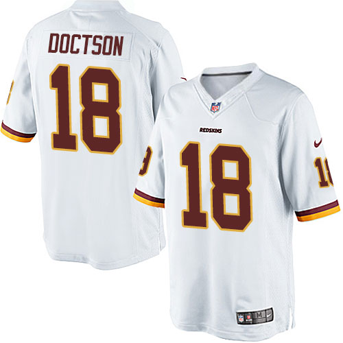 Youth Limited Josh Doctson Nike Jersey White Road - #18 NFL Washington Redskins